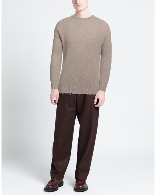 N.O.W. ANDREA ROSATI CASHMERE Gray Jumper for men
