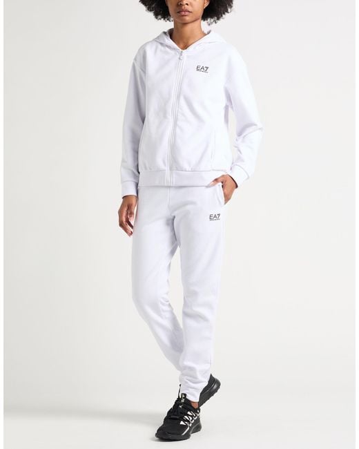 EA7 White Tracksuit