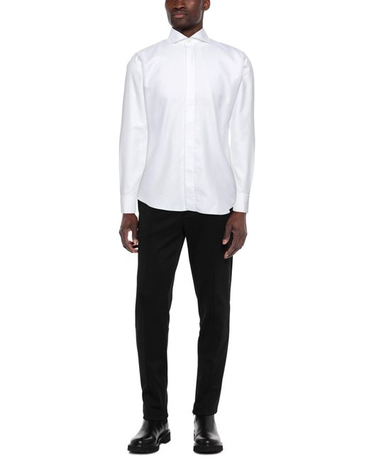 Alessandro Gherardi White Shirt Cotton for men