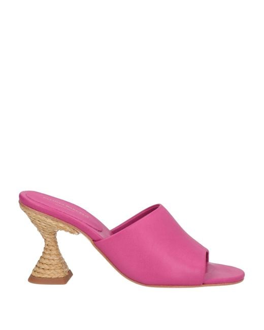Paloma Barceló Pink Sandals
