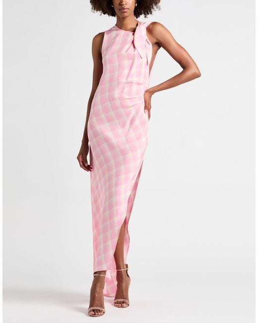 Vestido Largo MSGM de color Pink