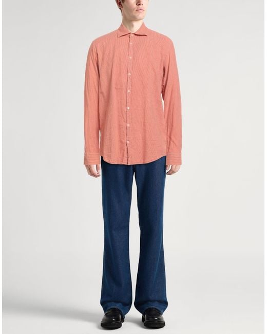Massimo Alba Pink Shirt for men