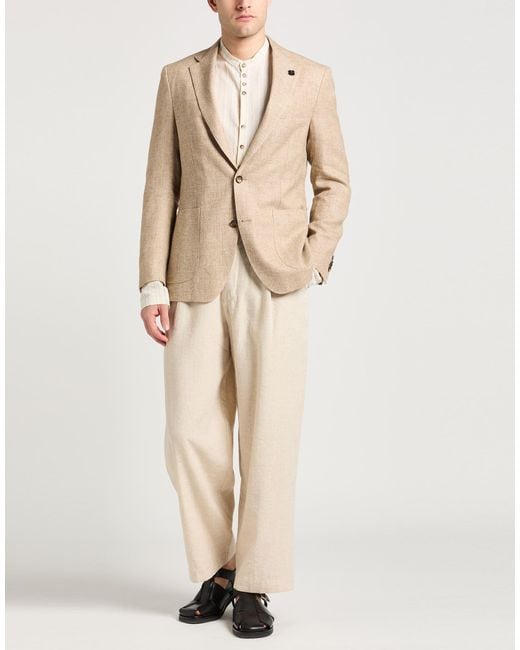 Lardini Natural Blazer for men