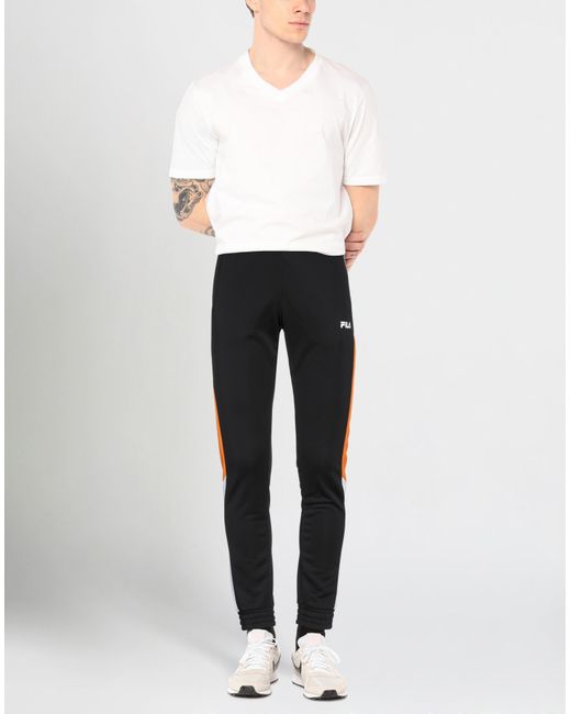 Fila Synthetic Pants in Black for Men | Lyst