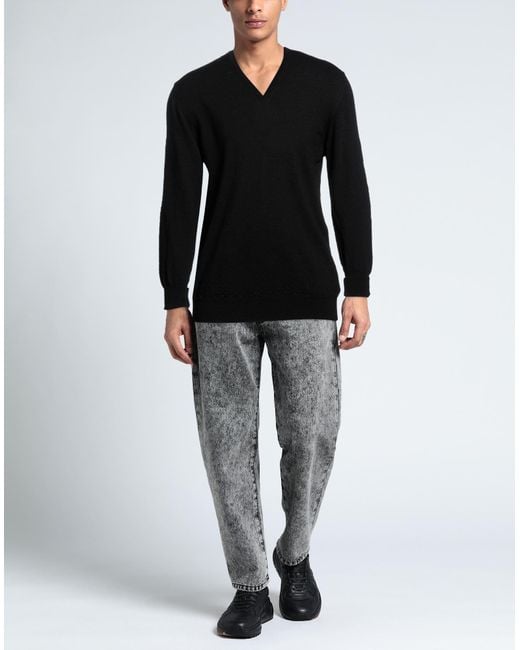 Pullover Alpha Studio de hombre de color Black