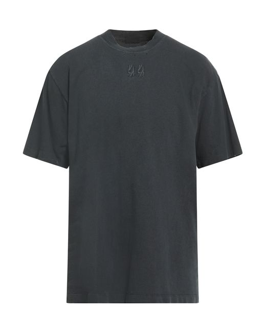 44 Label Group Black Charcoal T-Shirt Cotton for men