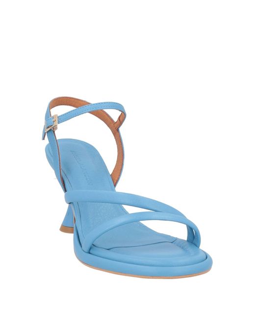 Angel Alarcon Blue Sandals