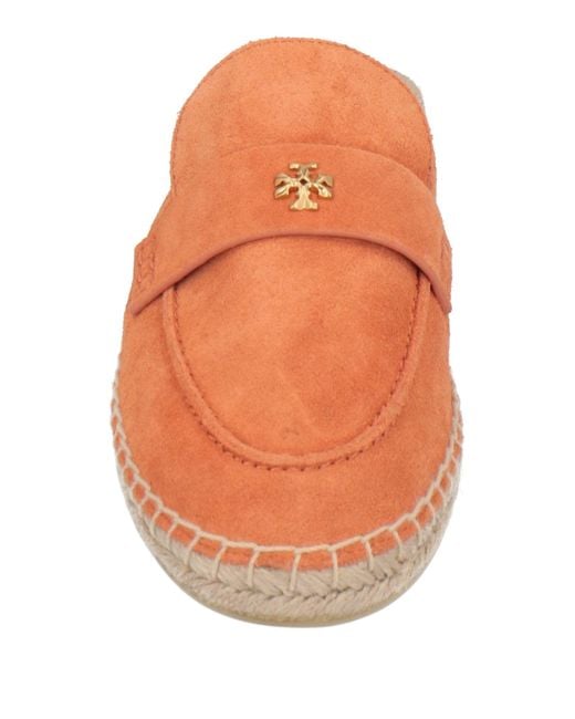 Tory Burch Orange Espadrilles