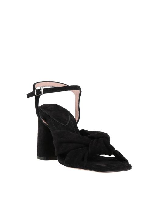 Anna F. Black Sandals