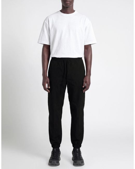 Massimo Alba Black Pants Polyester, Cotton for men