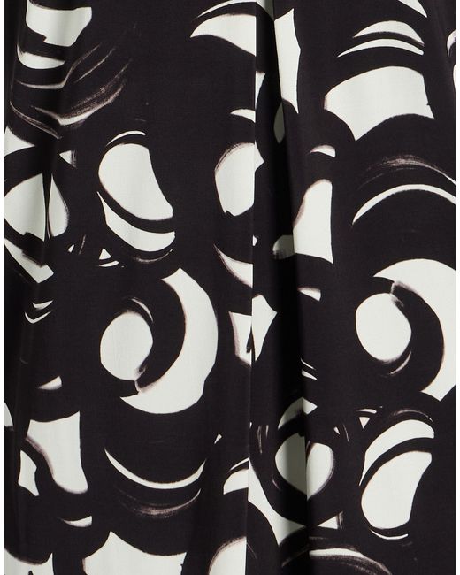 Alpha Studio Black Mini Dress Viscose, Elastane