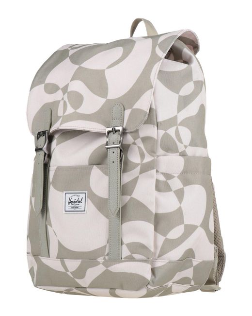 herschel backpack co.pu Herschel Supply Co. Women's Gray Backpack Recycled Pet, Polyurethane