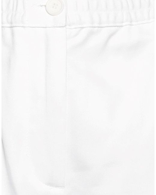 Aspesi White Pants Cotton