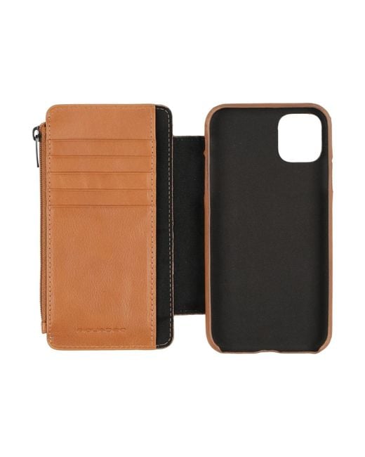 Piquadro Multicolor Camel Covers & Cases Cow Leather, Metal, Polyurethane, Pes, Eva (Ethylene for men