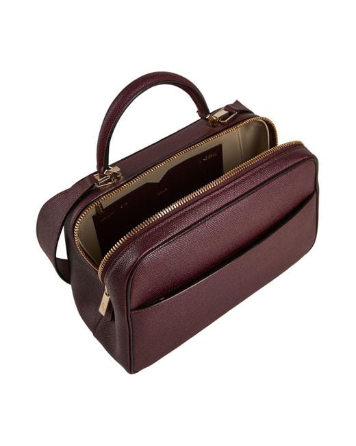 Valextra Purple Handbag