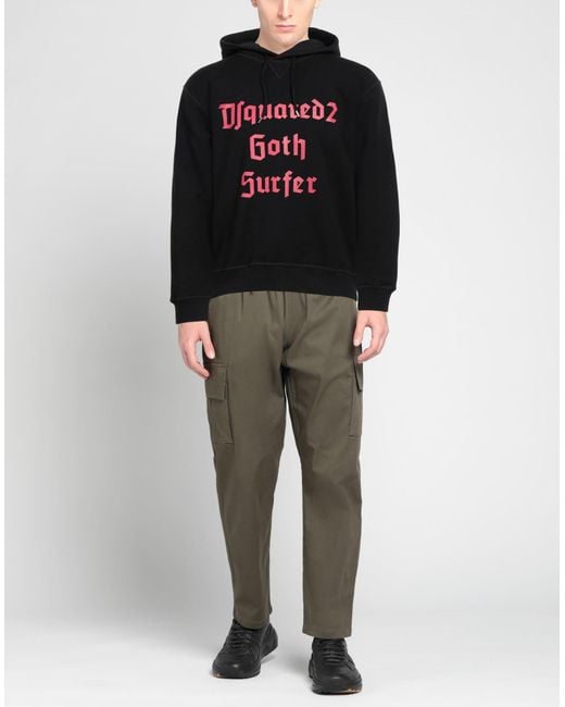 DSquared² Black Sweatshirt for men