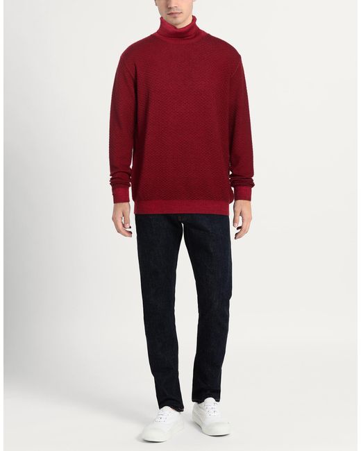 Jeordie's Red Turtleneck for men