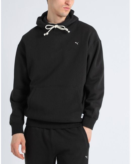 PUMA Black Sweatshirt for men