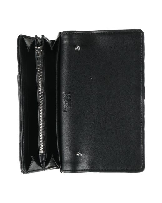 Karl Lagerfeld Black Crossbody Wallets