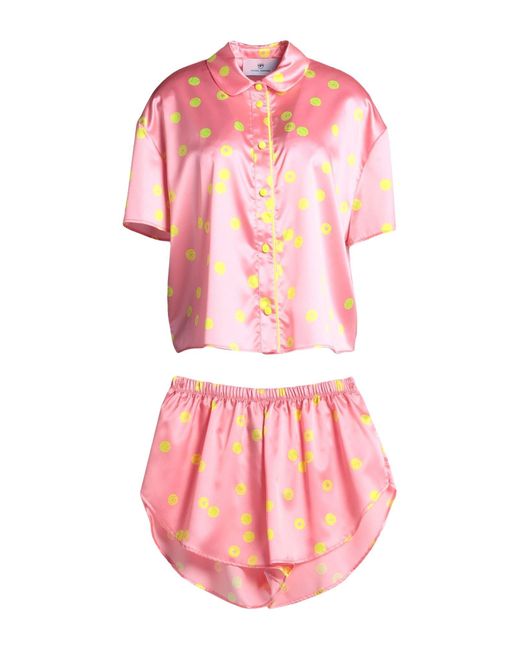 Chiara Ferragni Pink Sleepwear