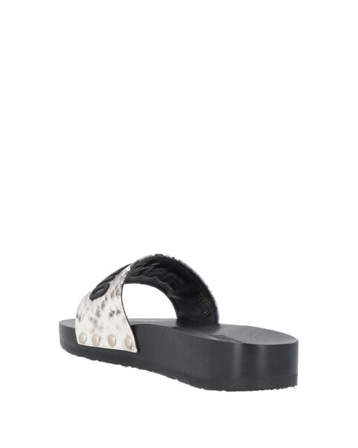 Moschino White Sandals for men
