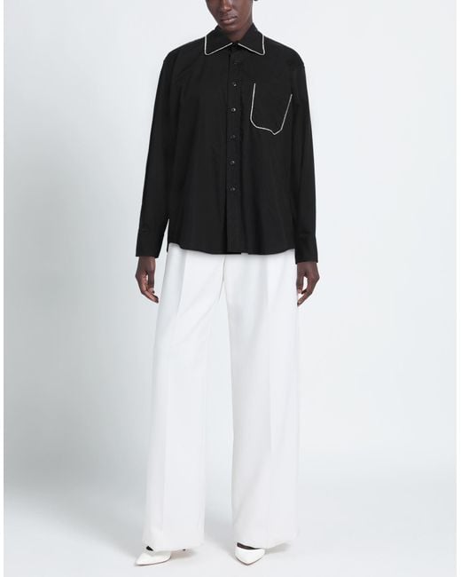 Forte Black Shirt Cotton