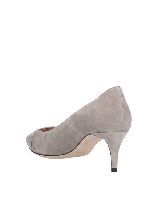 grey suede courts