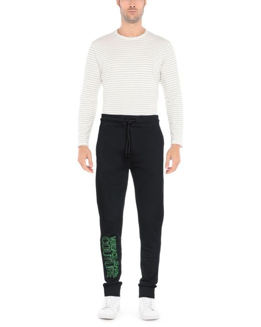 Versace Jeans Couture Blue Pants Cotton, Elastane for men