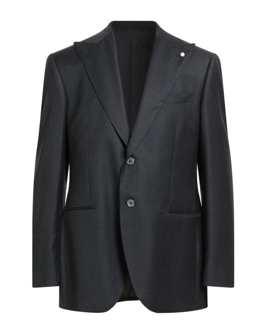 Blazer di Luigi Bianchi in Black da Uomo