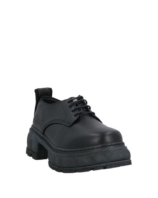 Viron Black Schnürschuh