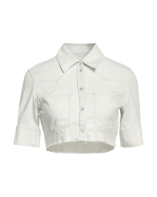 Dondup White Denim Shirt