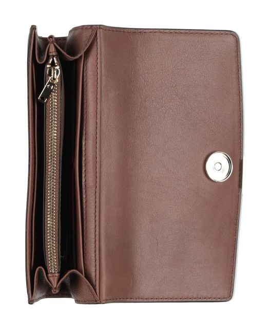 Piquadro Brown Crossbody Wallets