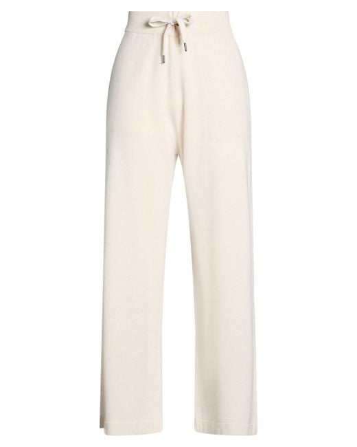 Brunello Cucinelli White Trouser