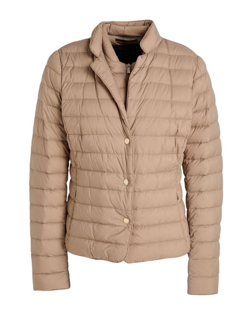 Moorer Natural Sand Puffer Polyamide, Polyurethane