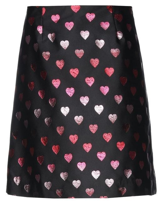 Vivetta Black Mini Skirt Polyester, Polyimide, Polyamide