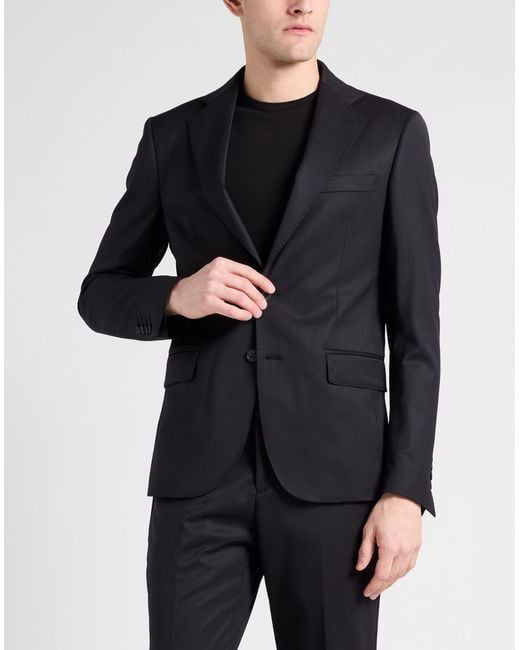 Brian Dales Black Suit for men