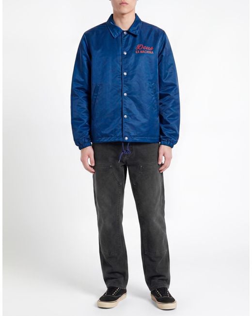 Deus Ex Machina Blue Jacket for men