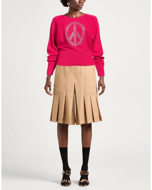 Moschino Pink Sweater Acrylic, Virgin Wool