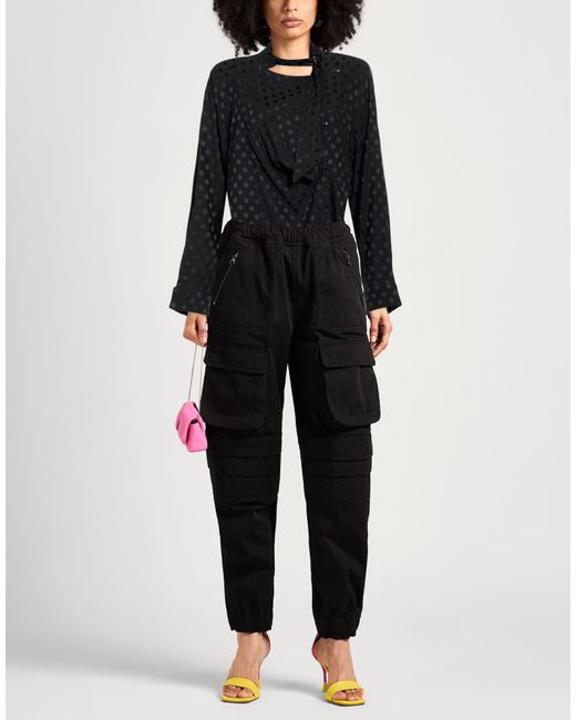 Isabel Marant Black Shirt Silk, Elastane