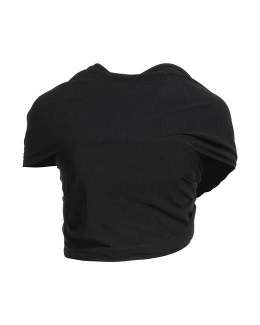 Casablanca Black Top Viscose, Elastane