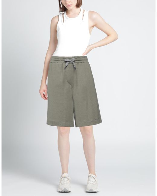 Brunello Cucinelli Gray Shorts & Bermuda Shorts