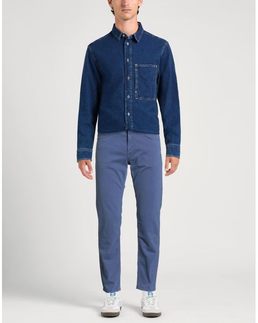 Harmont & Blaine Blue Trouser for men