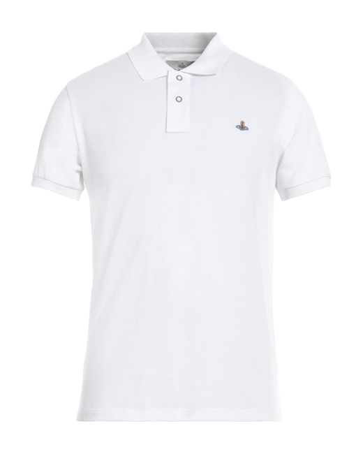 Vivienne Westwood White Polo Shirt for men