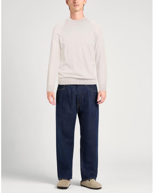 Grifoni White Sweater Virgin Wool for men