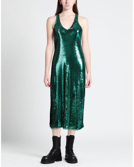 Patrizia Pepe Green Midi Dress