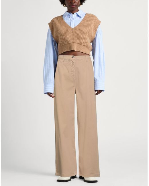 Ottod'Ame Natural Pants Cotton, Elastane