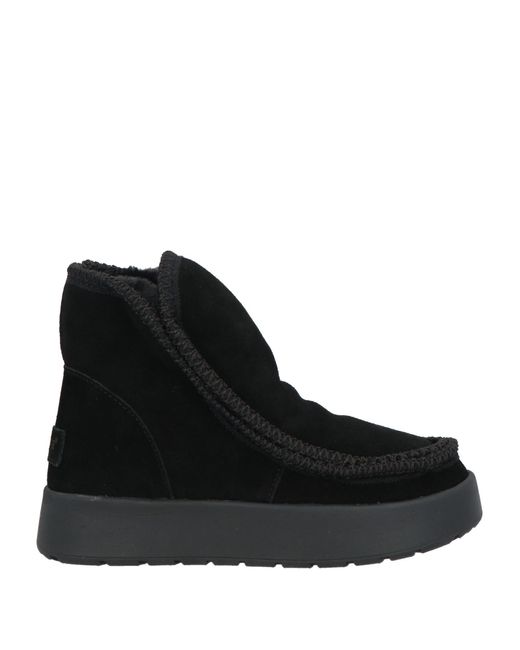 CafeNoir Black Ankle Boots