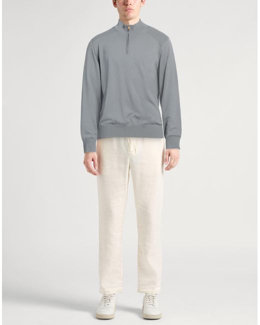 Dunhill Gray Turtleneck Wool for men