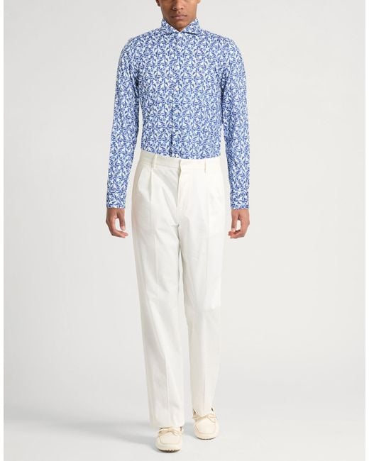 Fedeli Blue Shirts for men