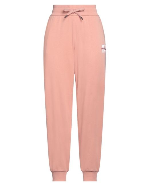 ARMANI EXCHANGE Pink Pants Cotton, Polyester, Elastomultiester, Elastane